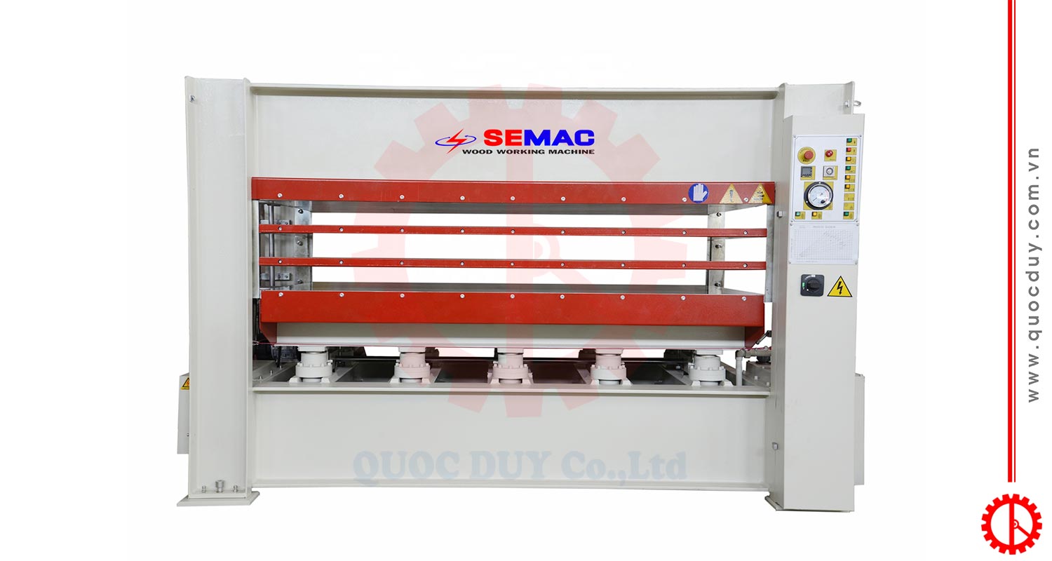 MÁY ÉP NÓNG 160 TẤN DẦU GIA NHIỆT SM 214x10/16(3)HRC | QUỐC DUY