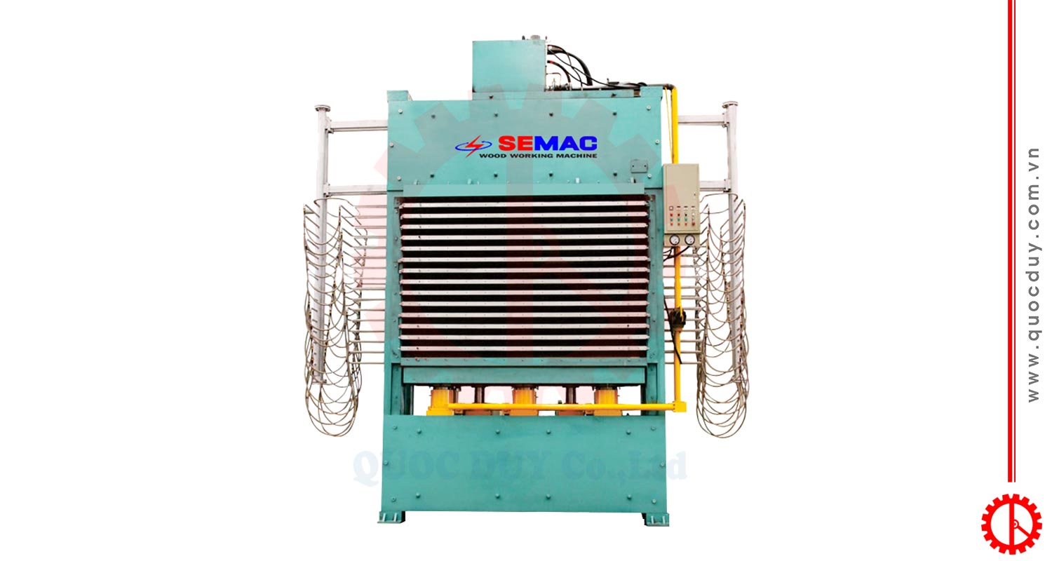 Máy ép ván 15 khe 800 tấn BY214 x 8-80(15)Z3C | Quốc Duy