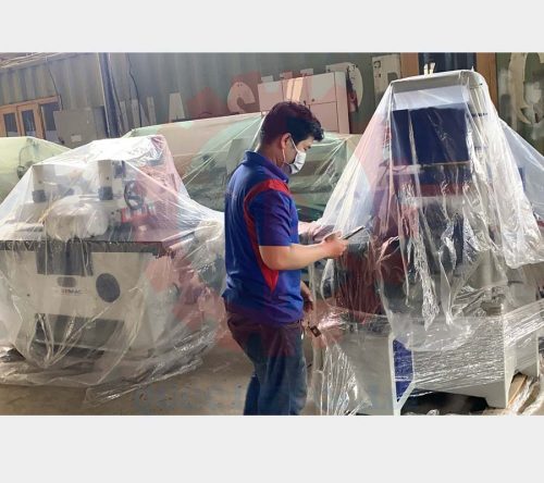 Máy ghép dọc finger | Quốc Duy