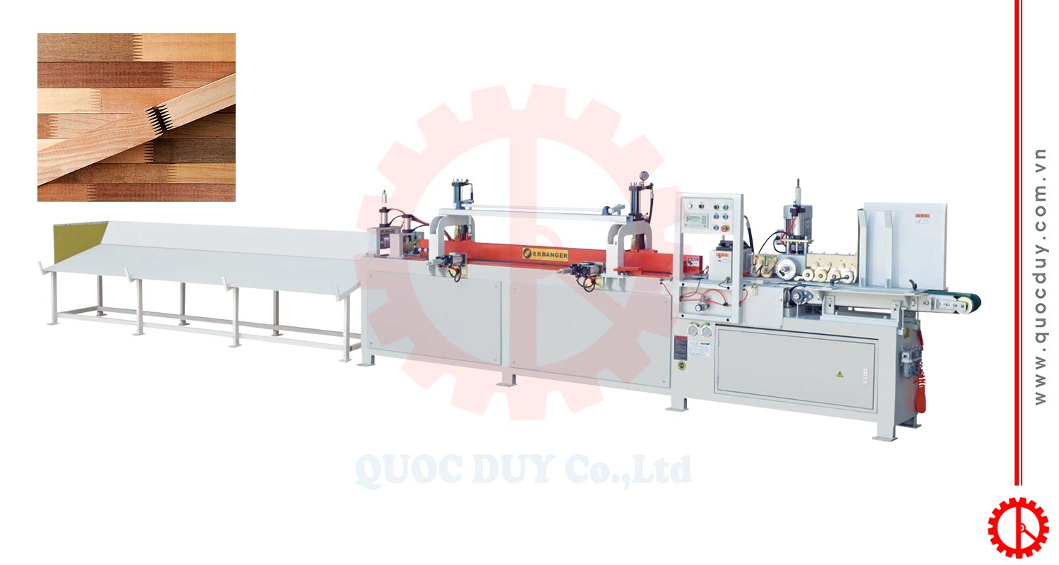Máy Ghép Gỗ Dọc Mộng Finger 2500mm | Quốc Duy