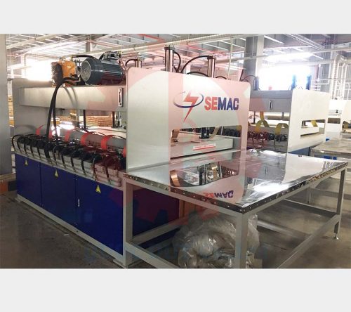 Máy ép gỗ ngang cao tần 1 | Quốc Duy