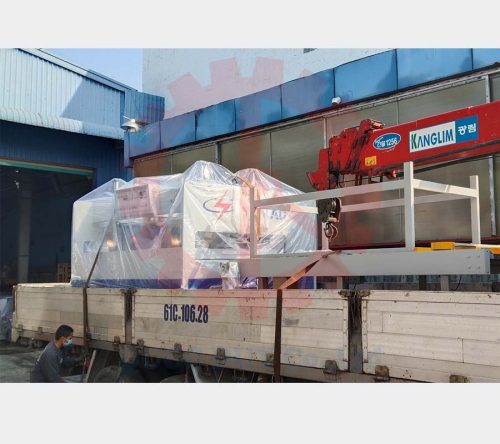 Máy ép gỗ ngang cao tầng | Quốc Duy