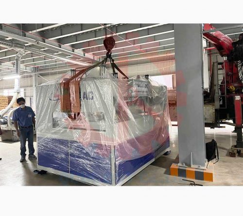 Máy ép gỗ ngang cao tần giao tại Đồng Nai | Quốc Duy