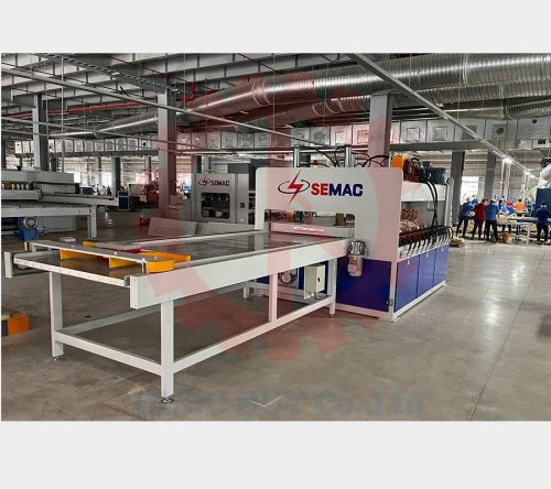 Máy ép gỗ ngang cao tần giao khách tại Đồng Nai | Quốc Duy