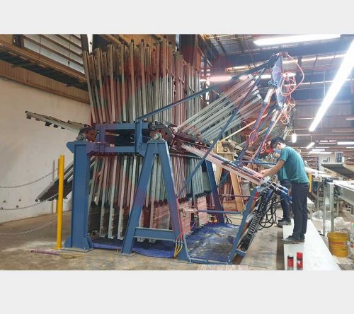 Máy ép ngang thuỷ lực I Quốc Duy