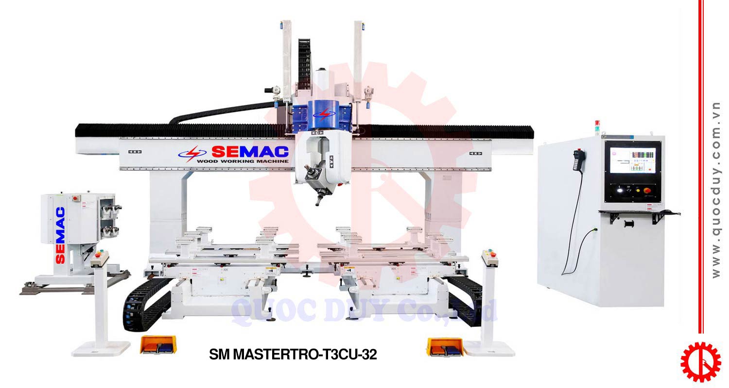 Máy gia công trung tâm 3D CNC | Quốc Duy