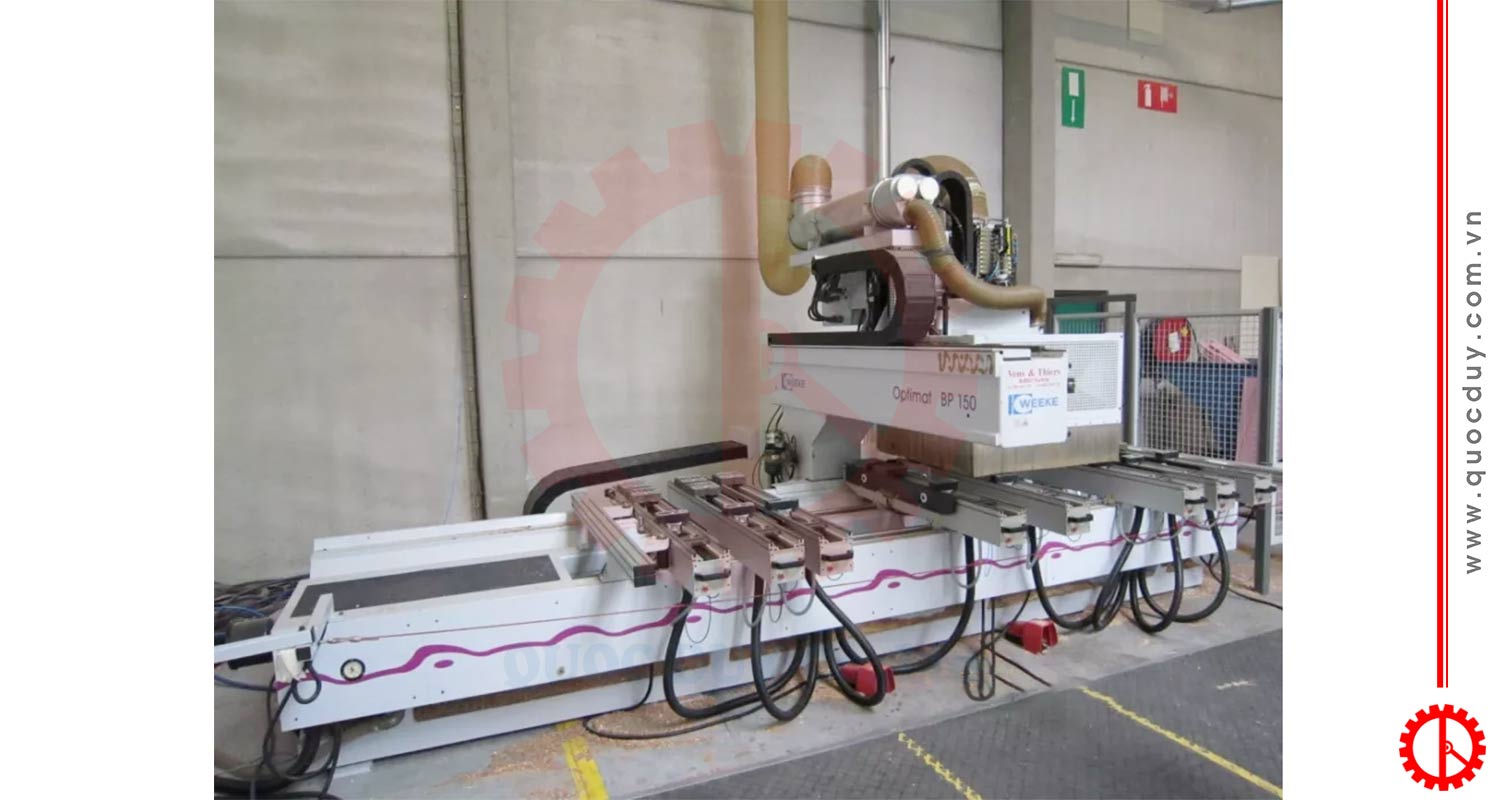 Máy gia công CNC trung tâm châu âu