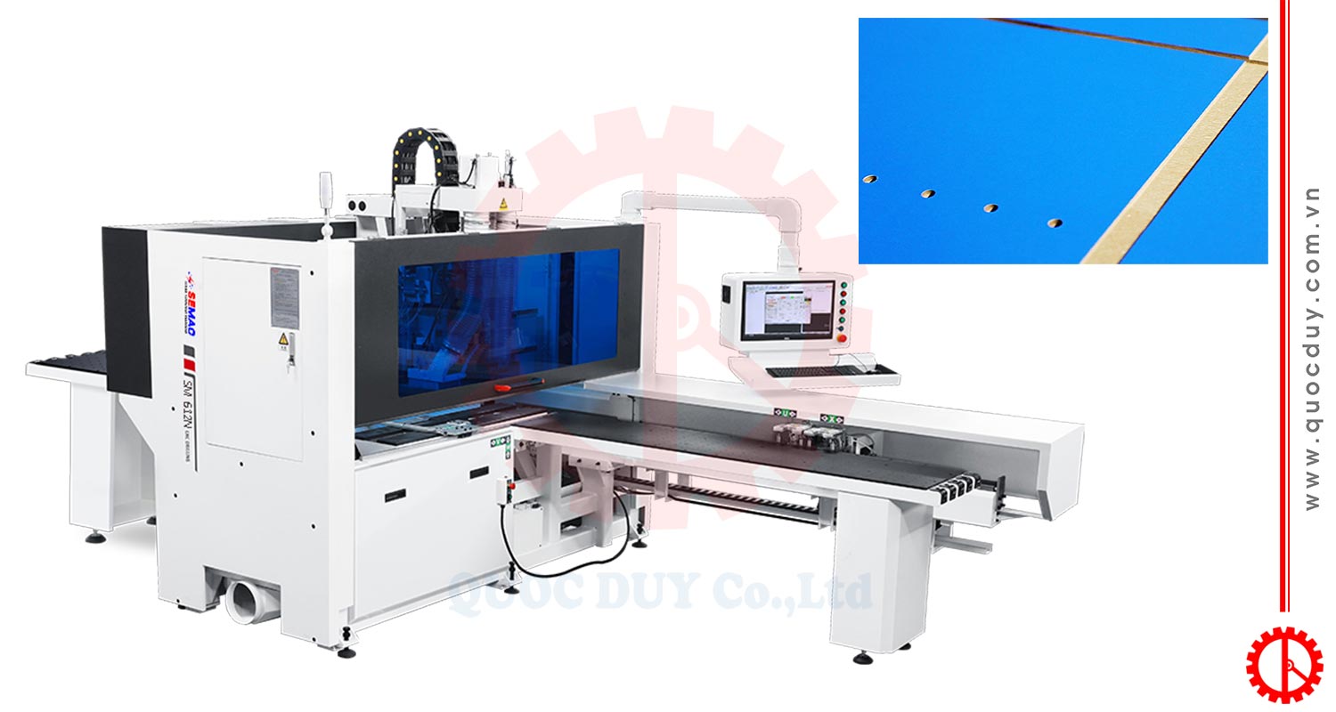 Máy khoan 6 mặt 1 đầu tải nhẹ | Quốc Duy