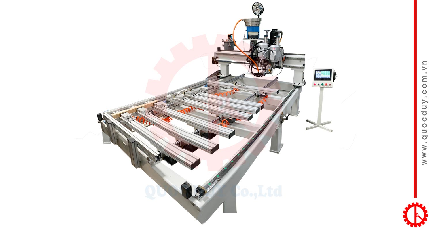 Máy khoan cấy ốc tự động - SMFDL 2000DT | Quốc Duy