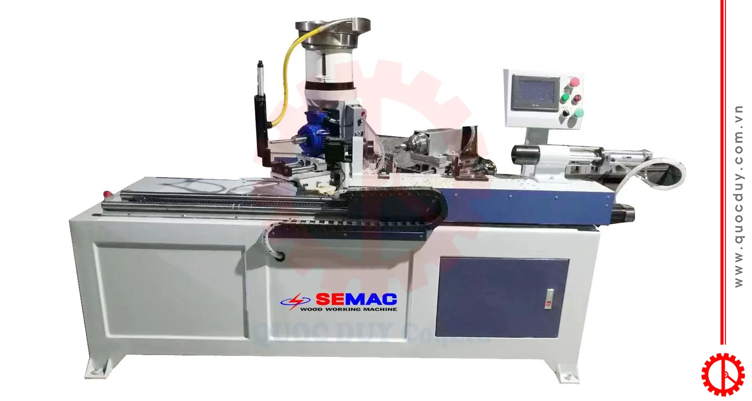 Máy khoan cấy ốc xéo móc áo | Quốc Duy