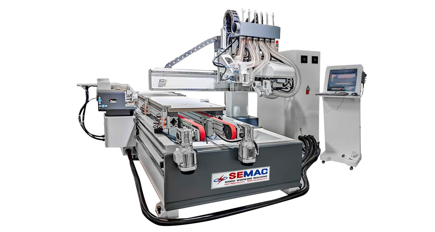 Máy khoan đục ổ khóa bản lề cnc - SM D1N | Quốc Duy