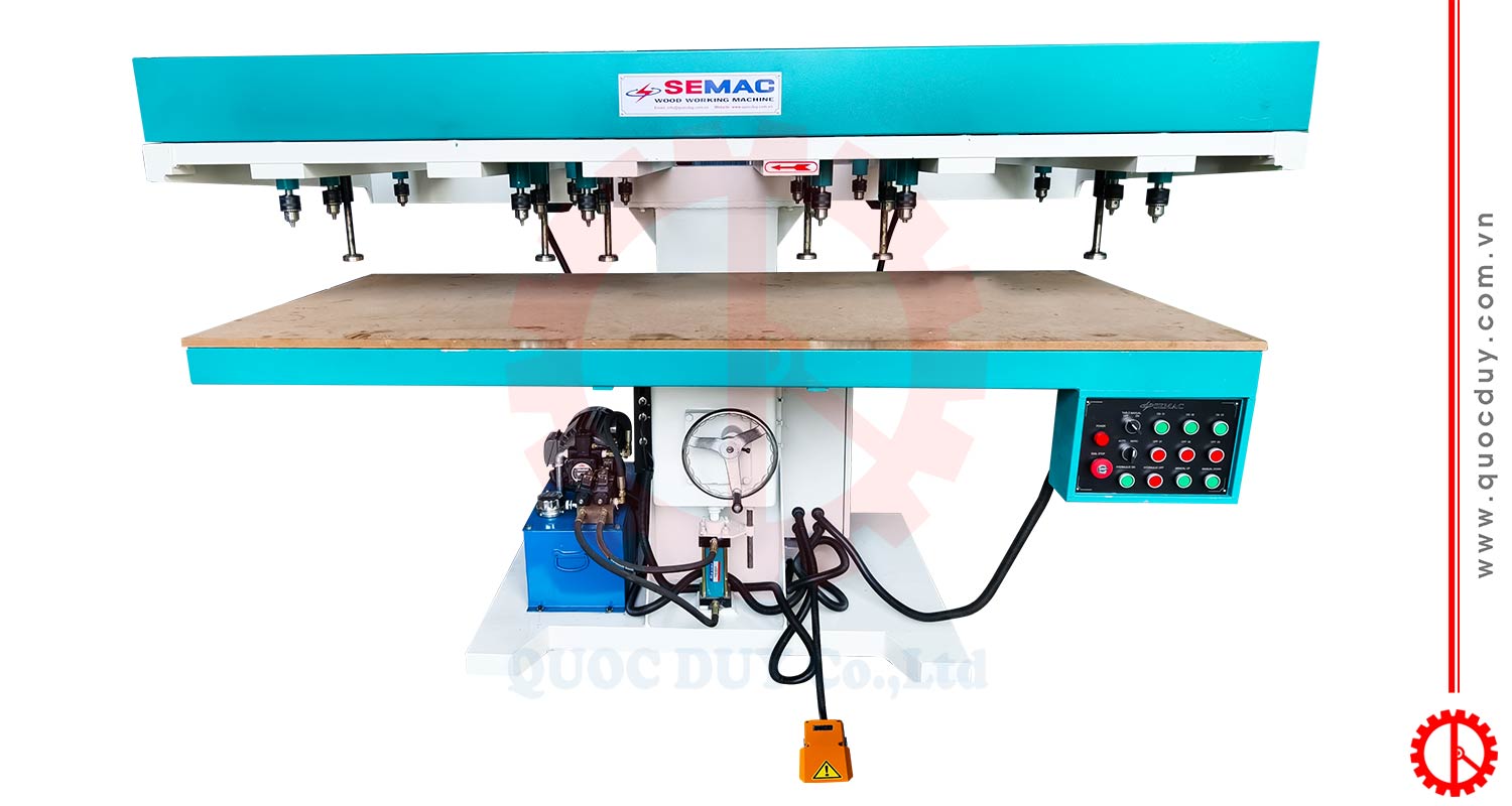 Máy khoan đứng 18 đầu | Quốc Duy