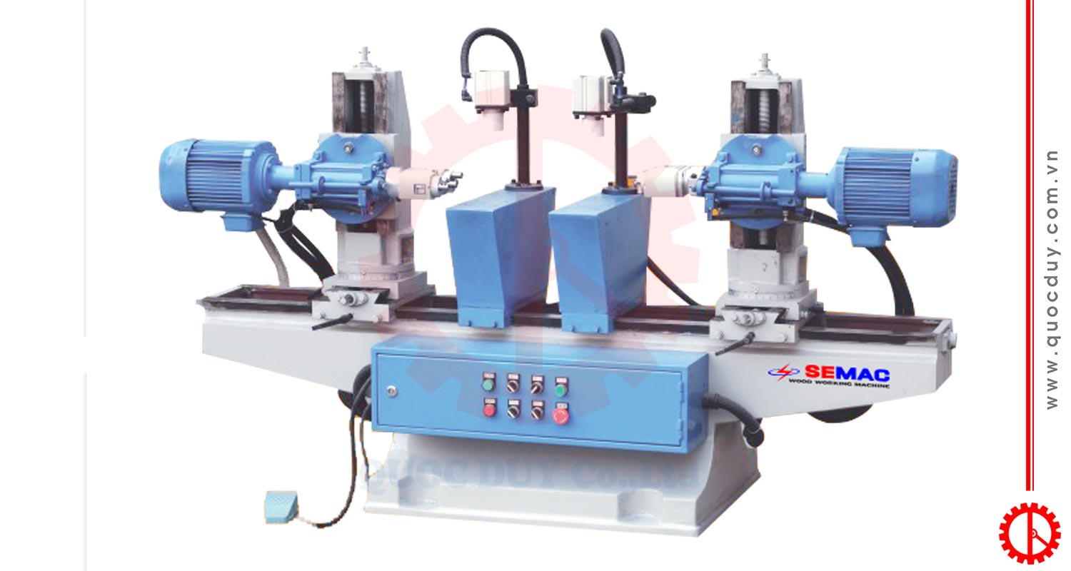 máy khoan gỗ 2 đầu tự động | Quốc Duy