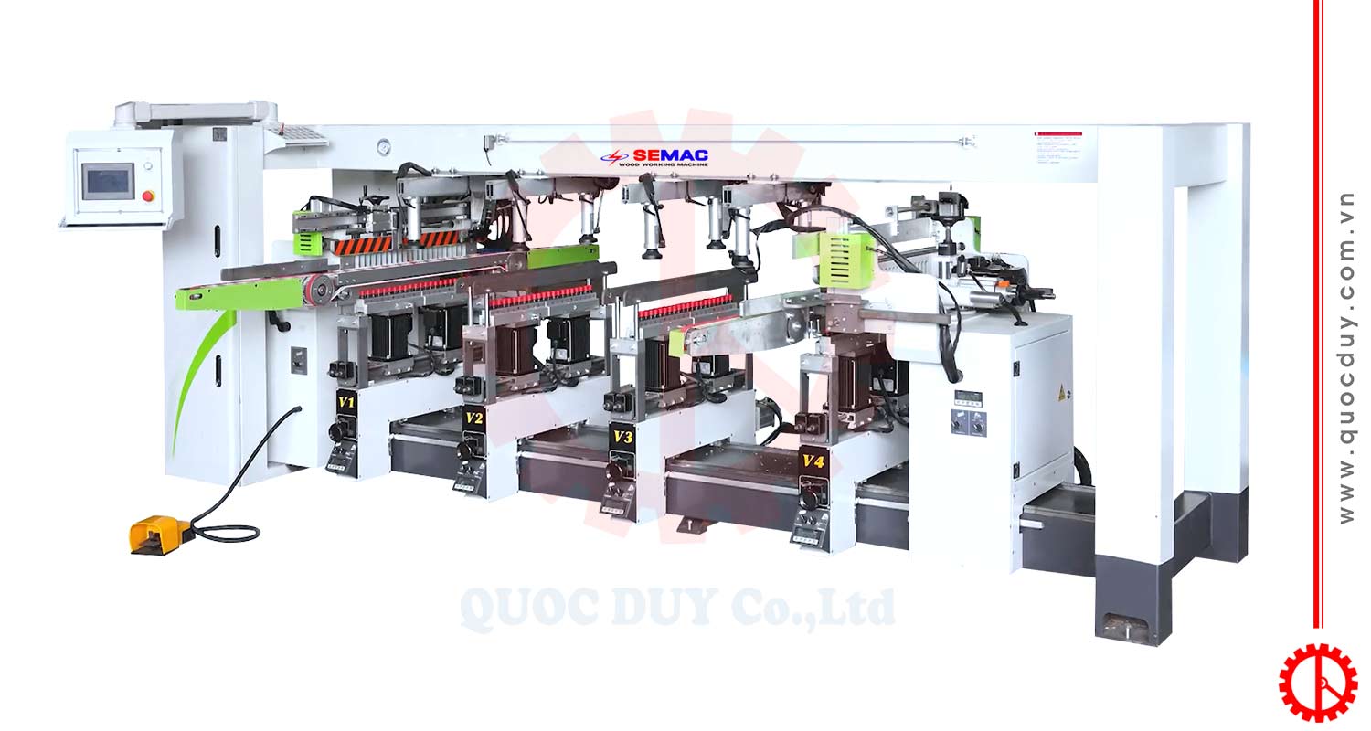 Máy khoan liên kết 6 giàn | Quốc Duy