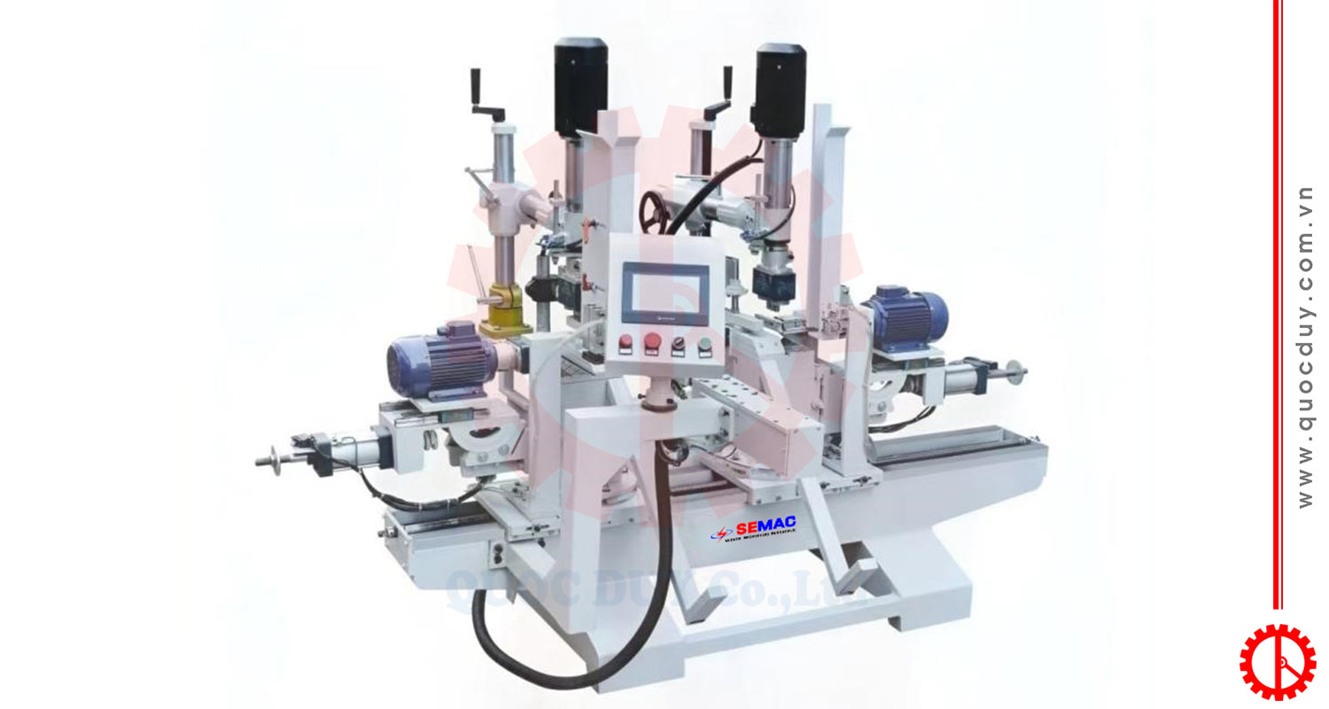 Máy Khoan Ngang Đứng 2 Đầu | Quốc Duy