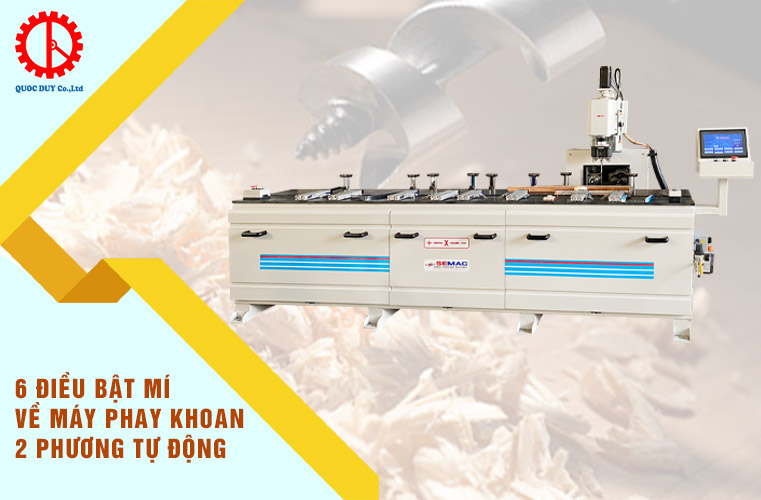 Máy khoan phay 2 phương tự động