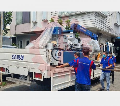 Máy làm mộng âm cnc 4 đầu | Quốc Duy