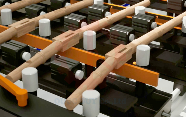 Máy làm mộng âm cnc 8 đầu