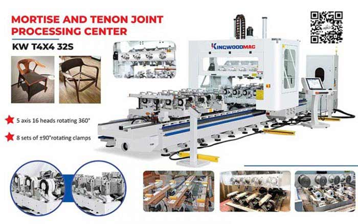 Máy làm mộng âm dương cnc bàn lật