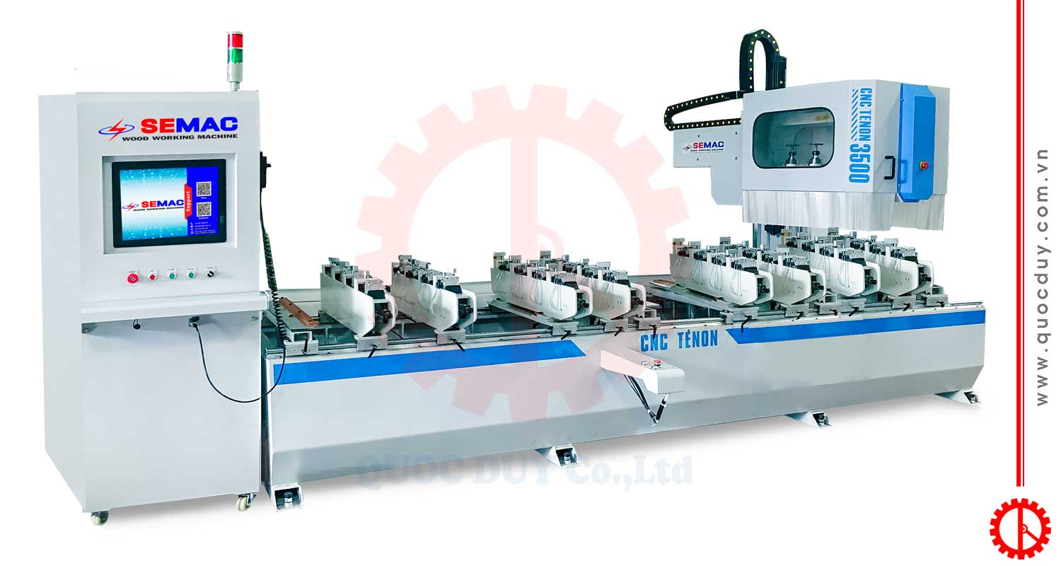 máy làm mộng cnc âm dương 16 dao SMT4X4 3500 | QUỐC DUY