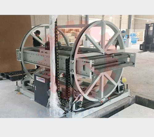 Máy lật mặt phôi tự động | Quốc Duy