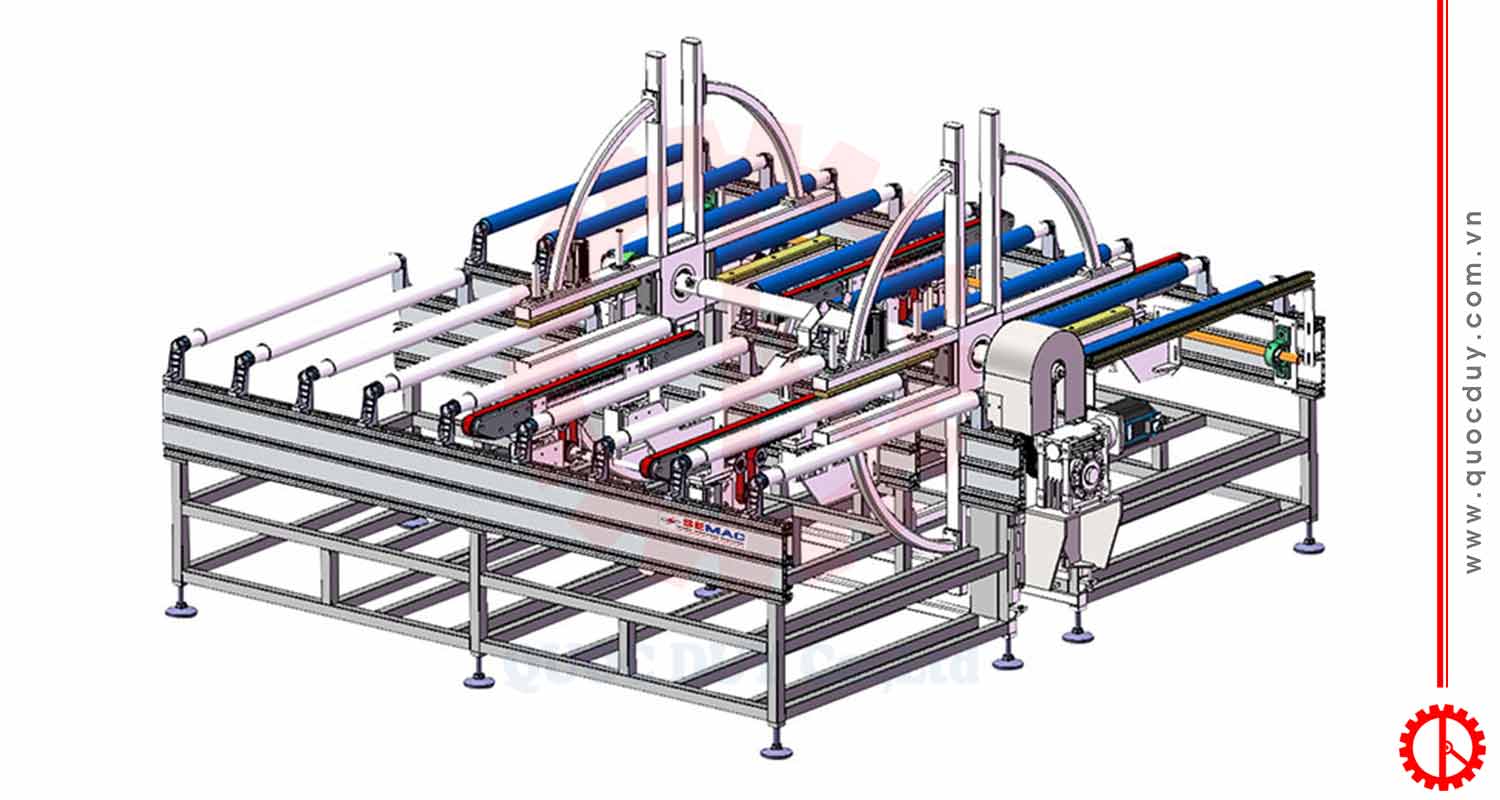 Máy lật ván 4 cánh