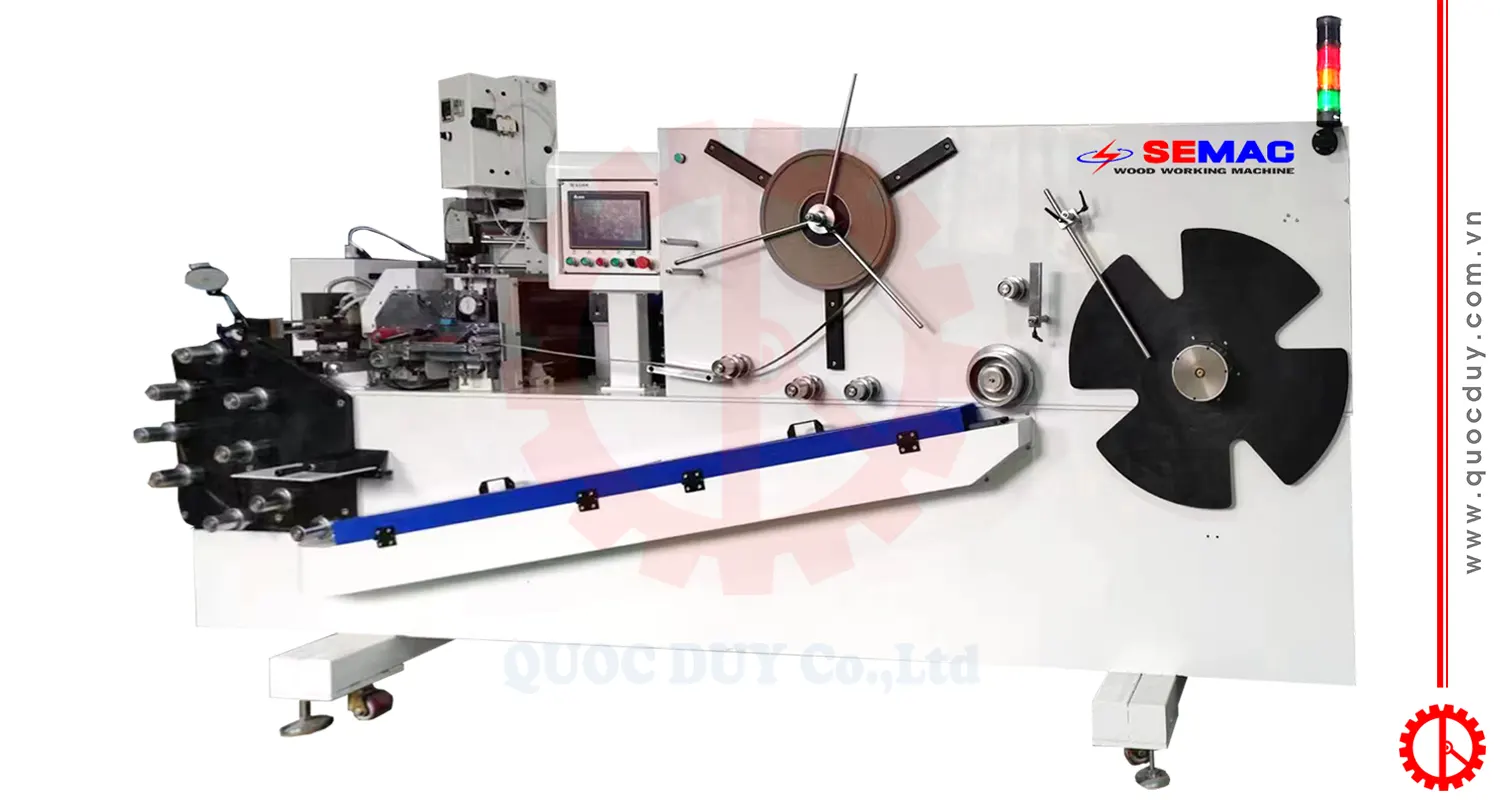 Máy lên keo cho nẹp | Quốc Duy