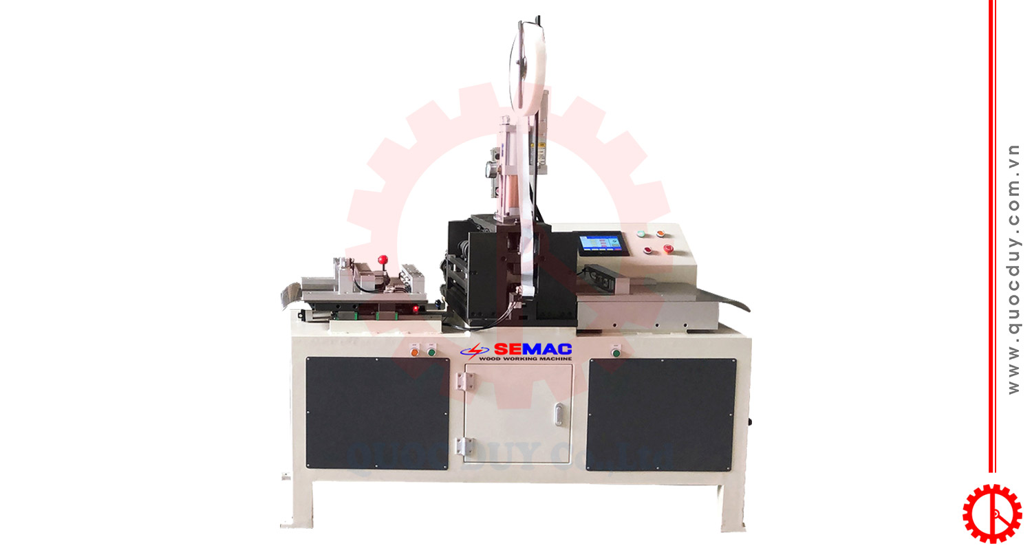 Máy may nối đầu veneer- khổ 350mm nối thẳng | Quốc Duy