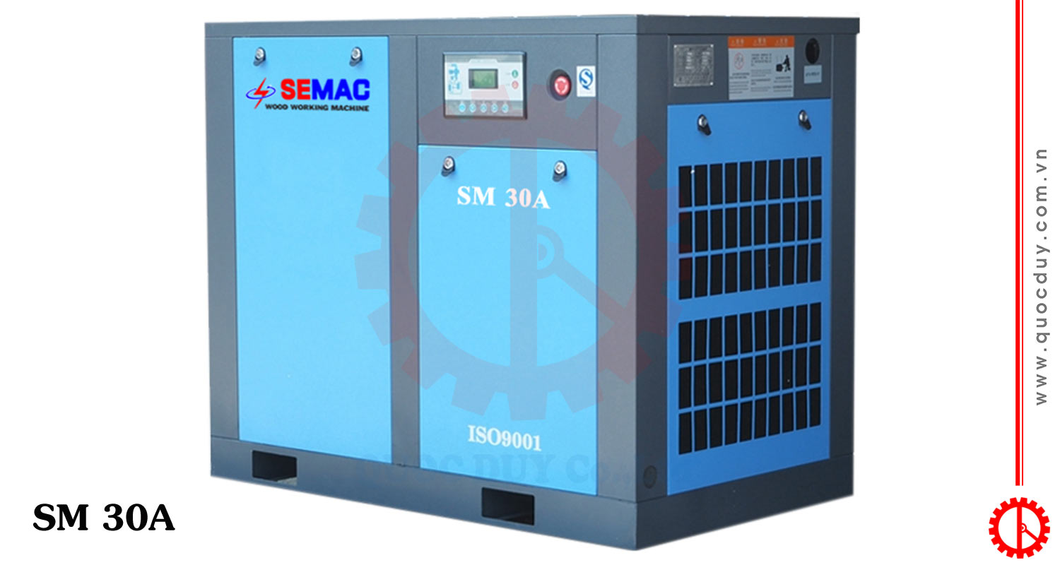Máy nén khí trục vít 30HP - SM 30A | Quốc Duy