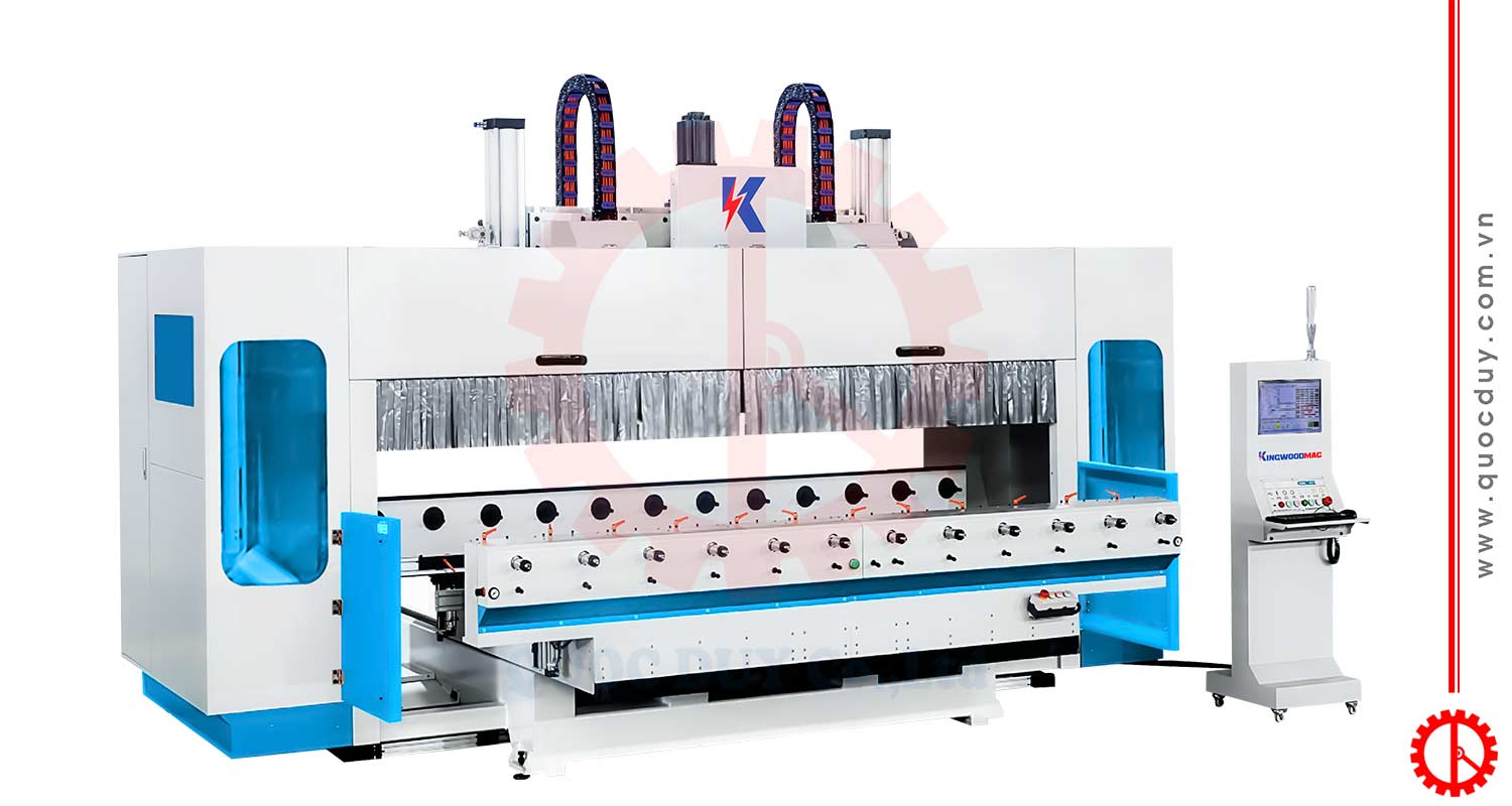 Máy Phay CNC 12 Trục 48 Dao | Quốc Duy