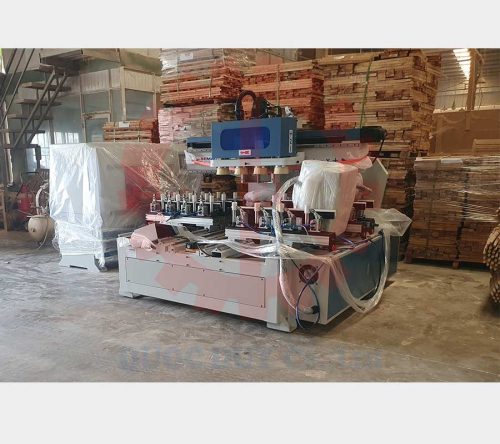 Máy phay mộng âm CNC | Quốc Duy