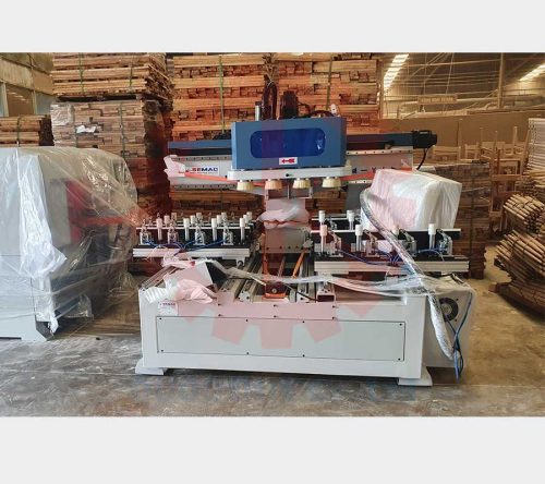 Máy phay mộng âm CNC 4 đầu | Quốc Duy