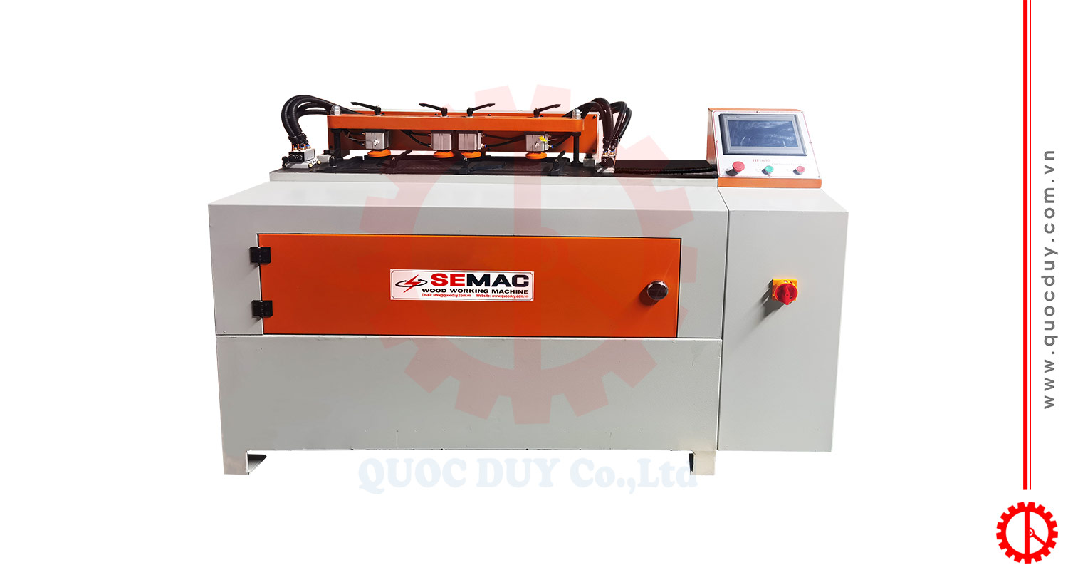 Máy Phay Mộng Mang Cá CNC 900mm | Quốc Duy