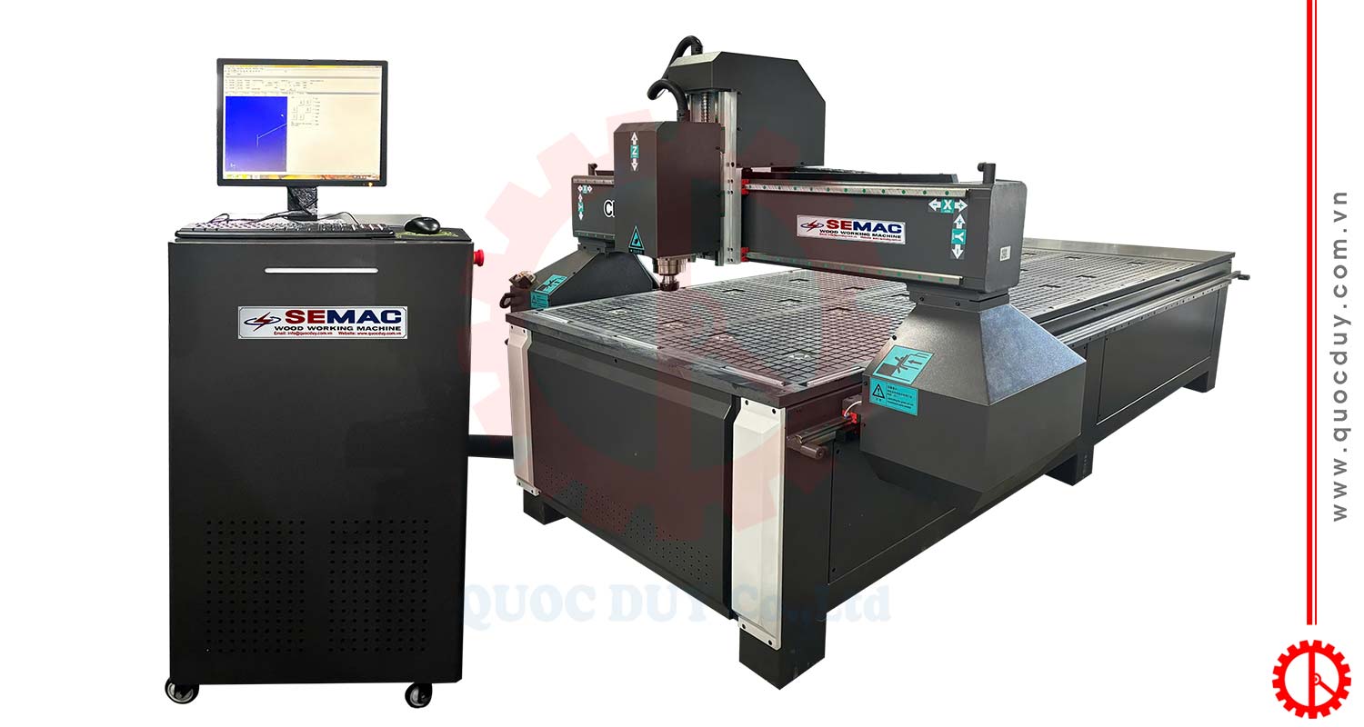 Máy phay router CNC 1 đầu