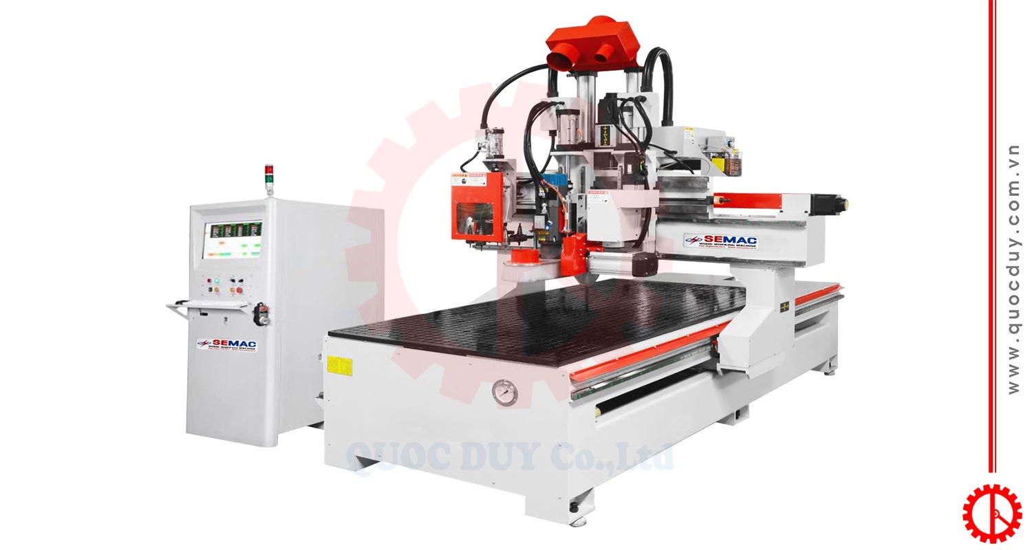 Máy Phay Router CNC 1 Đầu | Quốc Duy