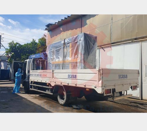 Máy ráp khung tủ | Quốc Duy