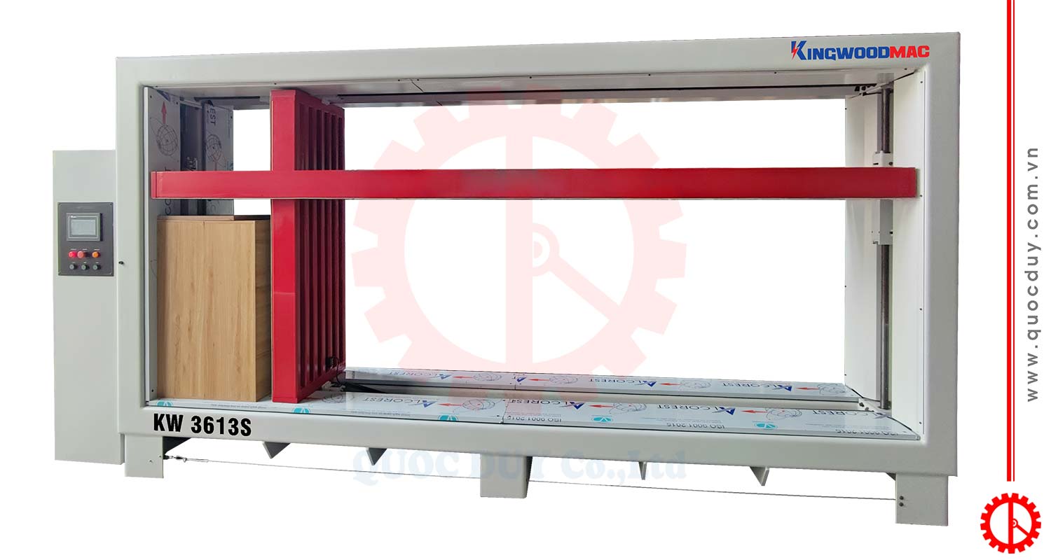 Máy ráp khung tủ cabinet