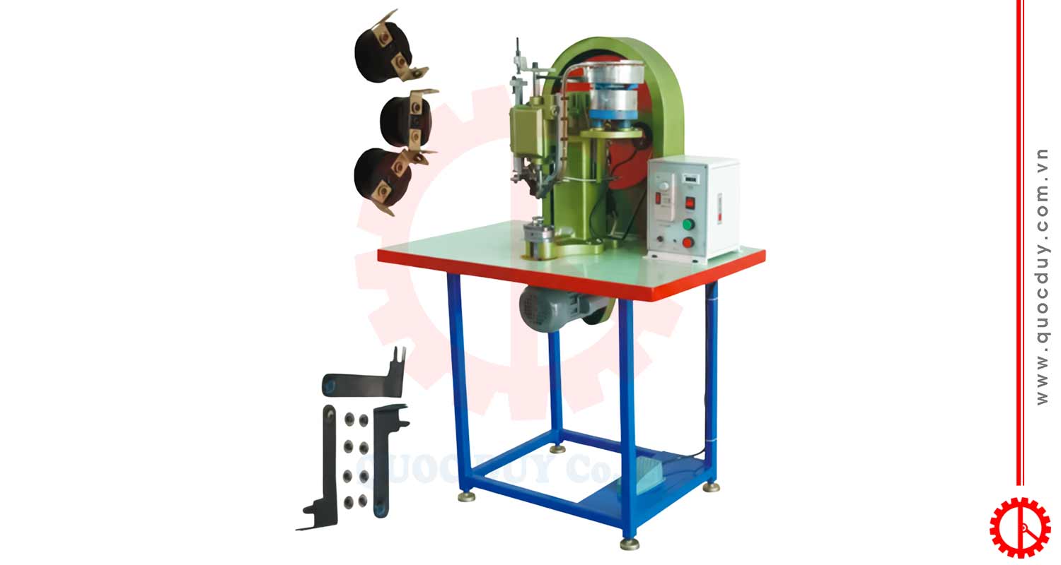 Máy tán đinh - tán bông để bàn