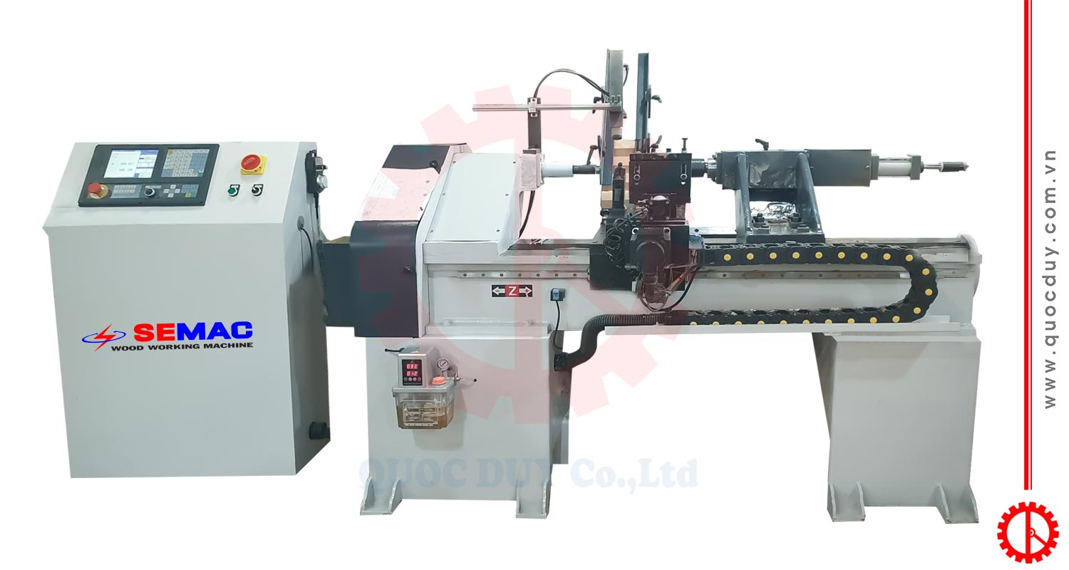 Máy tiện cấp phôi tự động | Quốc Duy