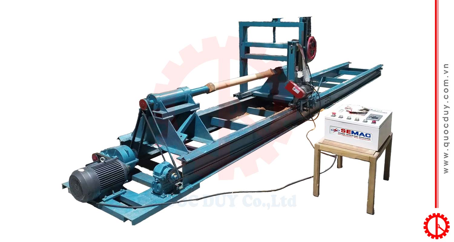 Máy tiện cột nhà