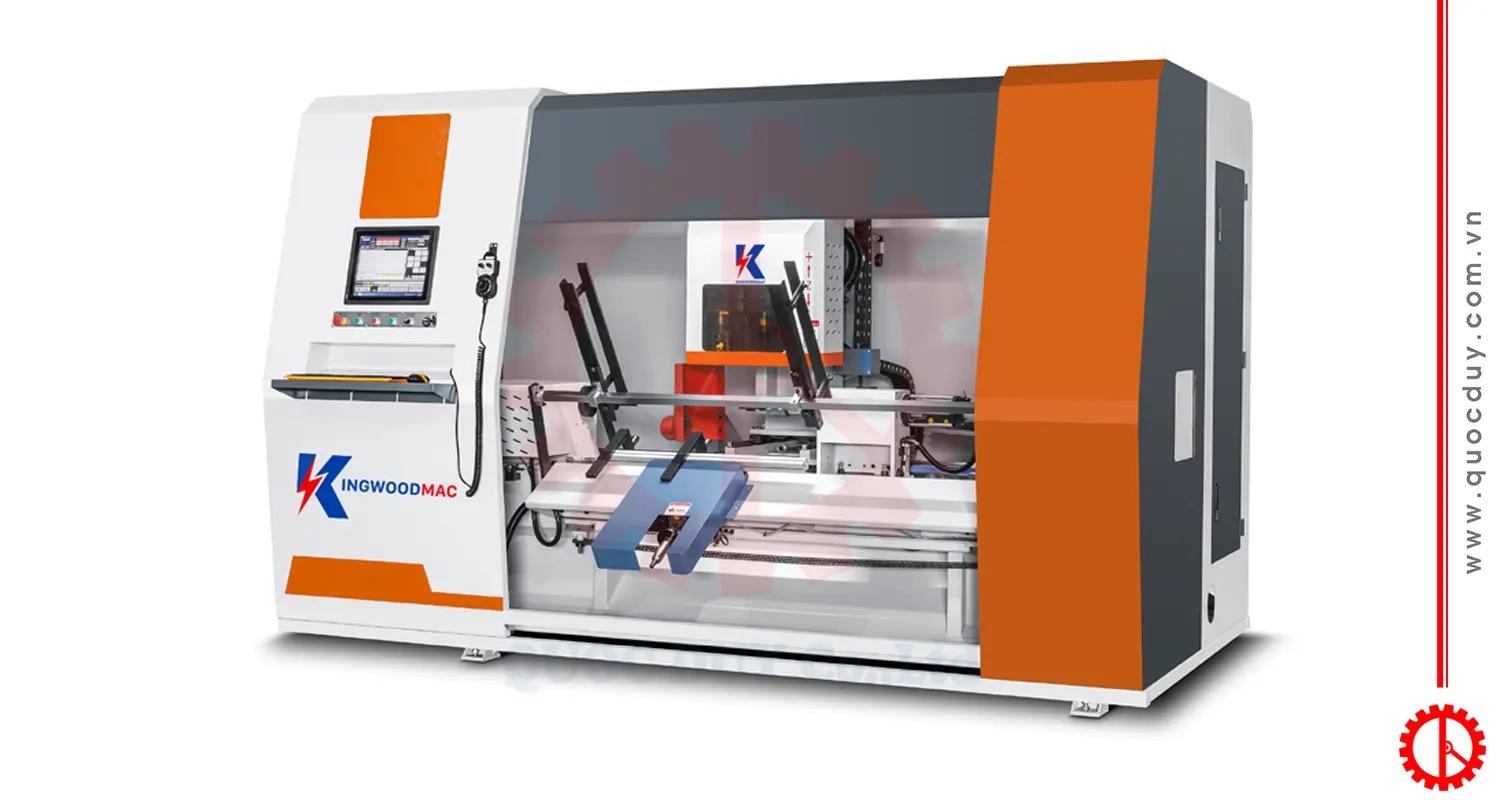 Máy phay tiện gỗ CNC đa năng | Quốc Duy