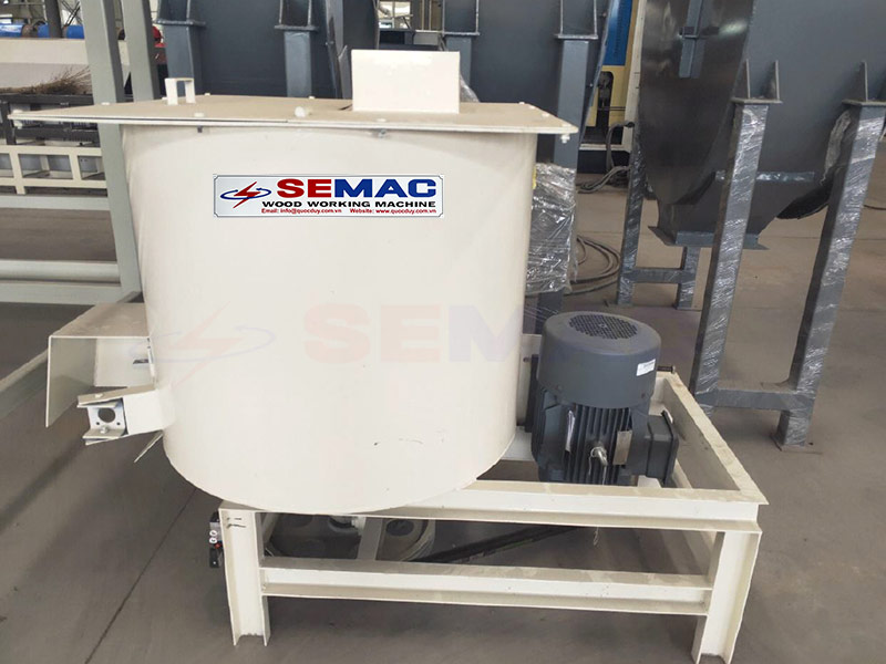 Máy trộn keo chuyền máy làm pallet đúc