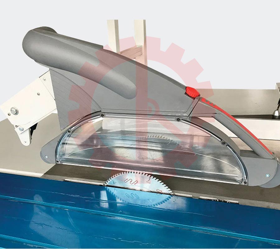 Nắp chắn bảo vệ lưỡi cưa máy cưa bàn trượt thông minh cnc | Quốc Duy