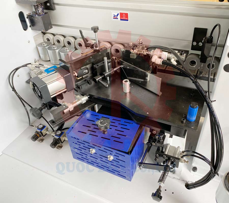 Nồi keo 2 máy dán cạnh thẳng tự động | Quốc Duy