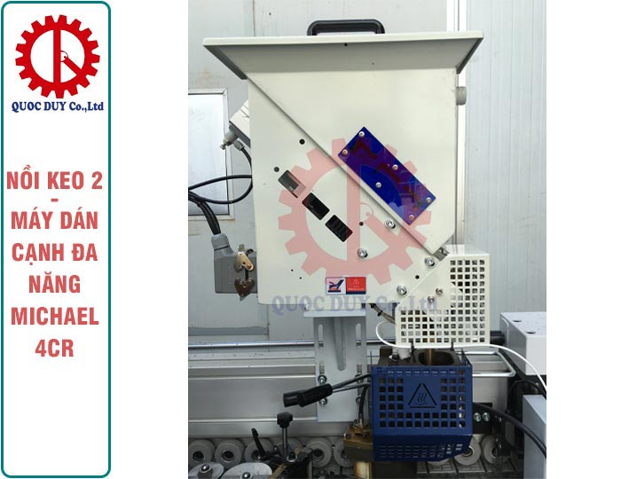 Nồi keo 2 máy dán cạnh gỗ công nghiệp Michael 4CR