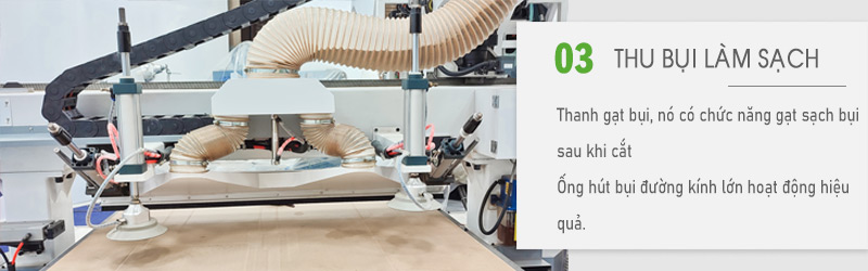 ống hút bụi thanh gạt bụi làm sạch bề mặt | QUỐC DUY