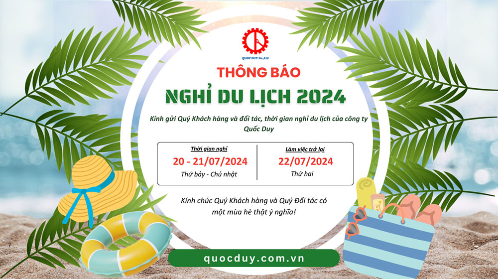 Quốc Duy thông báo lịch nghỉ du lịch hè 2024