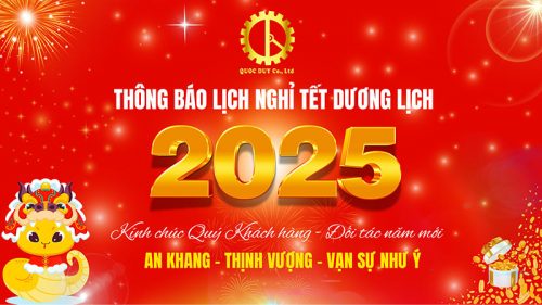 Quốc Duy thông báo lịch nghỉ tết dương lịch 2025