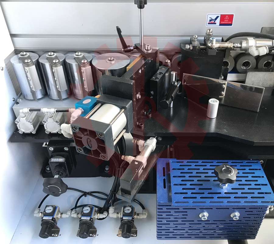 nồi keo dán và rulo ép nẹp máy dán cạnh thẳng ván dày 80mm | Quốc Duy | Quốc Duy