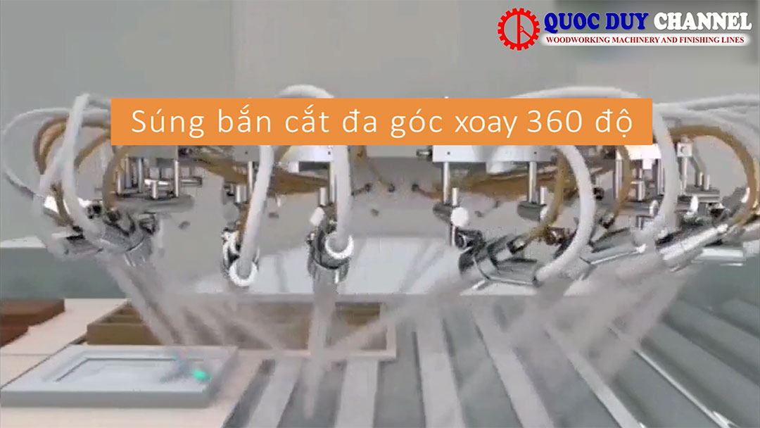 súng bắn cát cho chà nhám xả sơn lót | quốc duy